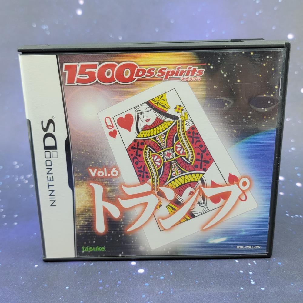 1500 DS Spirits Vol. 6 Trump (Nintendo DS) JAPANESE Video Game 1293